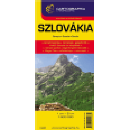 Szlovákia autótérkép