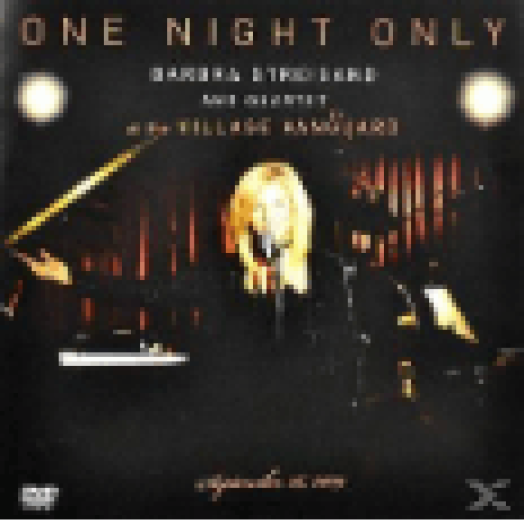One Night Only - Barbra Streisand and Quartet at The Village Vanguard DVD+CD