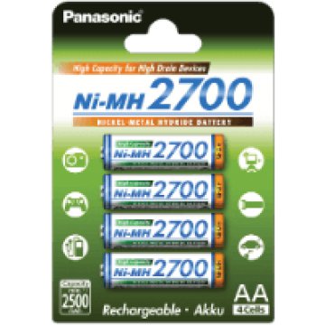 BK-3HGAE/4BE 4db 2700mAh akkumulátor