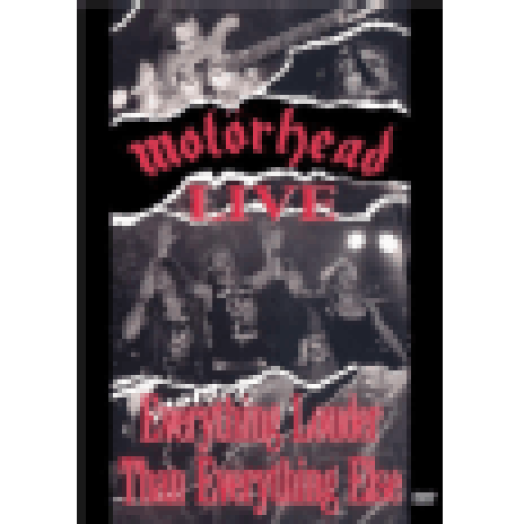 Motörhead Live - Everything Louder Than Everything Else DVD