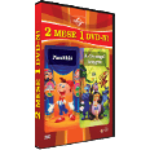 Pinokkió / A dzsungel könyve DVD