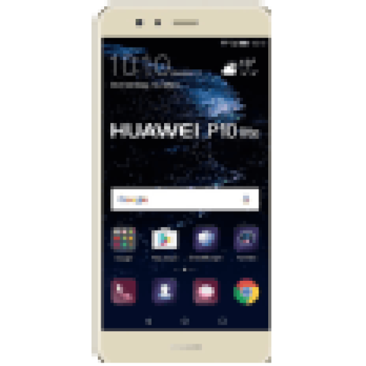 P10 Lite Dual SIM arany kártyafüggetlen okostelefon