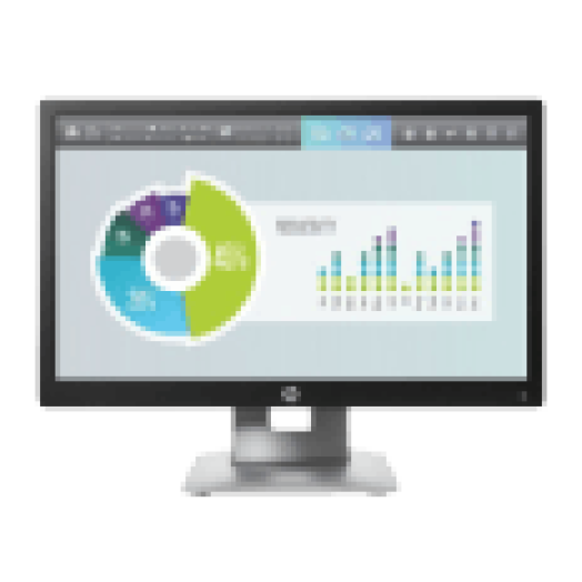 EliteDisplay E202 20" monitor HDMI, DisplayPort, D-Sub (M1F41AA)