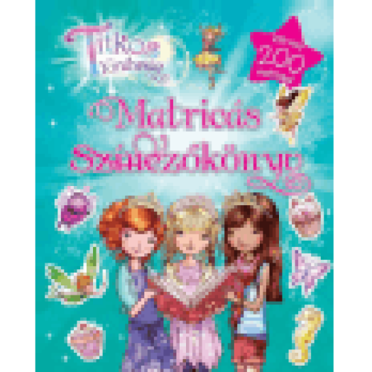 Titkos királyság matricás színezőkönyv
