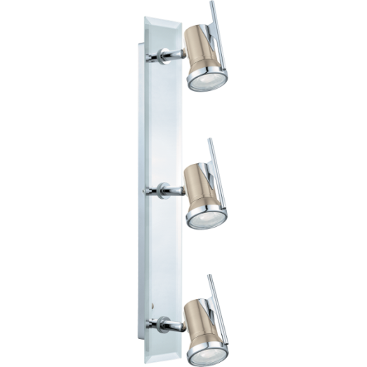 TAMARA LED FALI SPOT GU10 3*3,3W MATT NIKKEL/KRÓM IP44