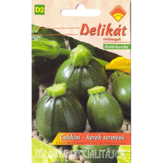 CUKKINI KEREK ZÖLD DELIKÁT VETŐMAG