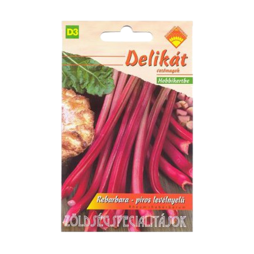 REBARBARA PIROS LEVÉLNYELVŰ DELIKÁT VETŐMAG