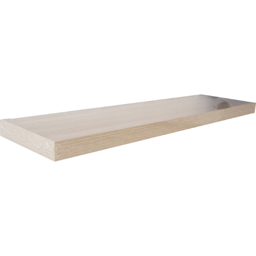 LEBEGŐPOLC 80X23X3,8CM VILÁGOSTÖLGY