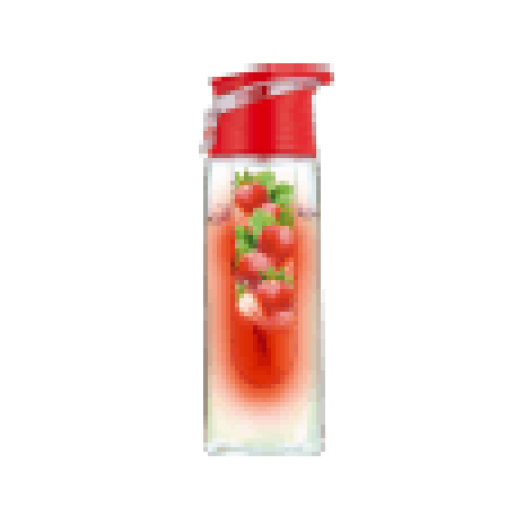 GYVL1P Limonádé készítő palack, 7,5 dl, piros