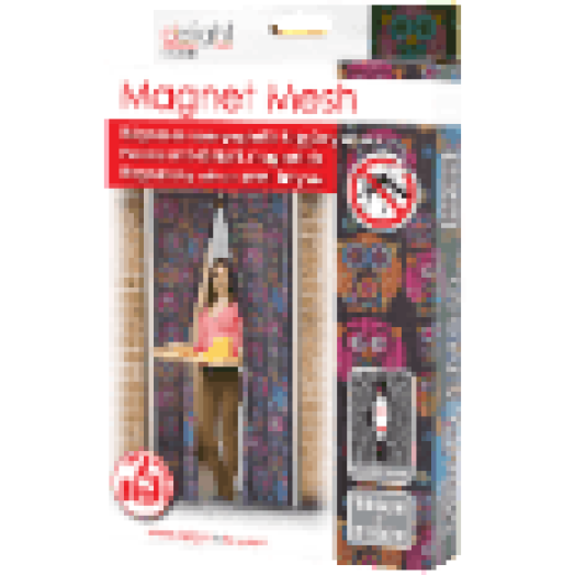 11398E Szúnyogháló függöny ajtóra, baglyos