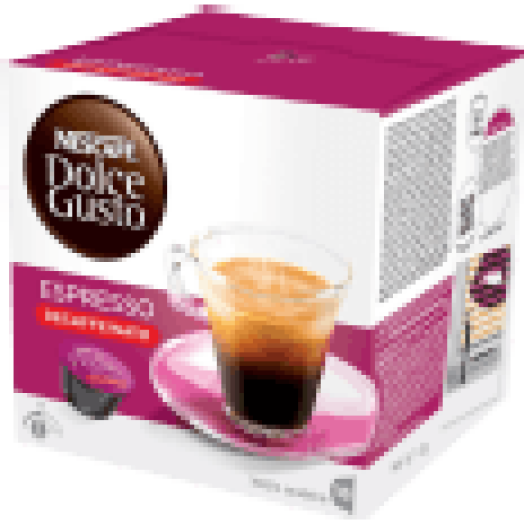 koffeinmentes eszpresszó kávékapszula, 16 db