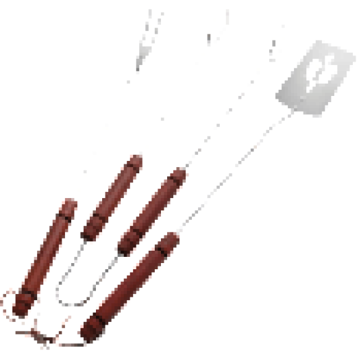 0110 Grillkészlet 3db-os, 50cm, fanyél