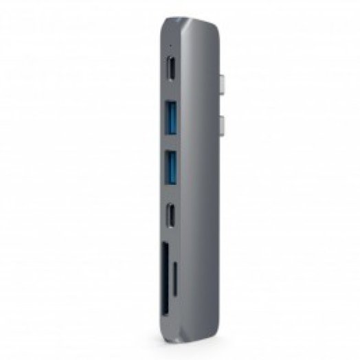 Satechi - Aluminium Type-C Pro Hub adapter - Space Gray