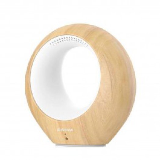 Indiegogo - iBaby AirSense levegőminőség-monitor és iontisztító - Világos Fa