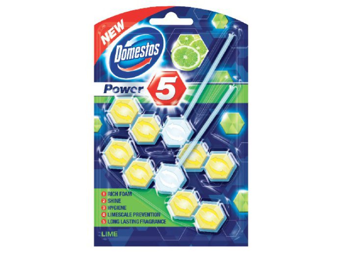 Domestos Power5 WC-frissítő duopack