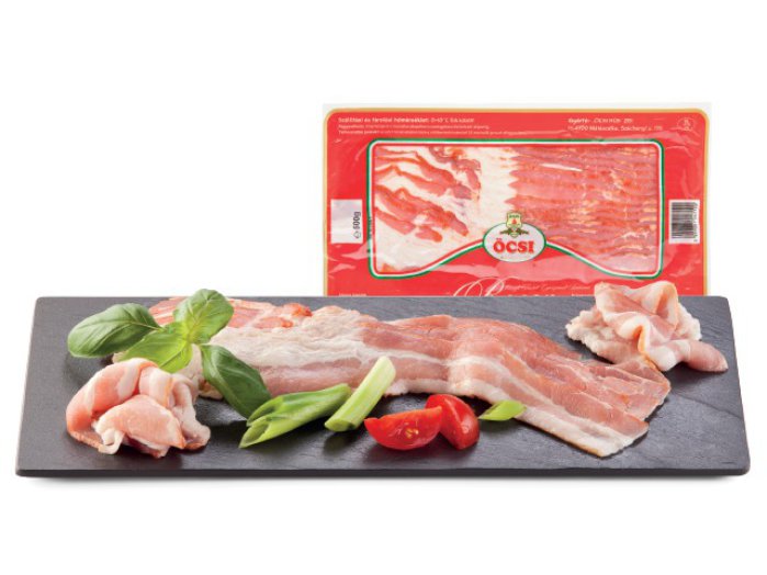 Öcsi füstölt, szeletelt bacon