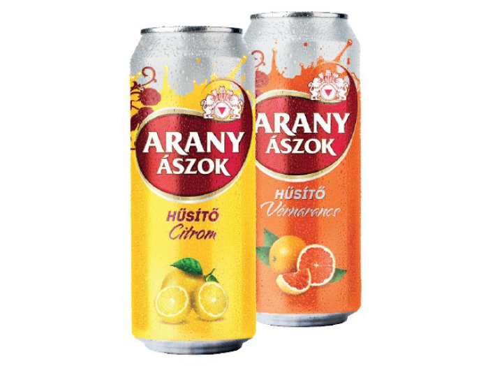 Arany Ászok dobozos ízesített sör