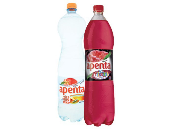Apenta szénsavas üdítőital vagy Apenta Vitamixx ízesített ásványvíz