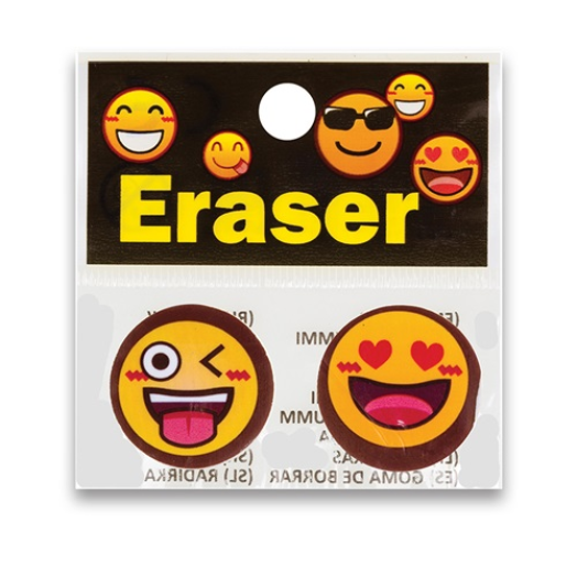 Centrum Emojidex radír 2 db/csomag