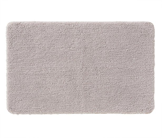 Mikroszálas fürdőszőnyeg, szürkésbarna, 80×50 cm