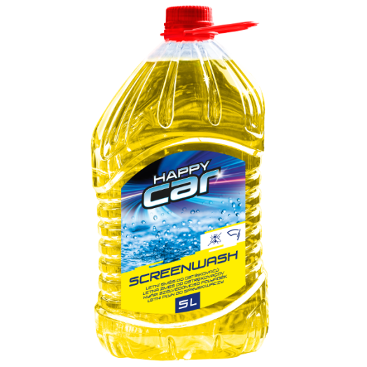 SHERON NYÁRI SZÉLVÉDŐMOSÓ FOLYADÉK HAPPY CAR 5 L PET