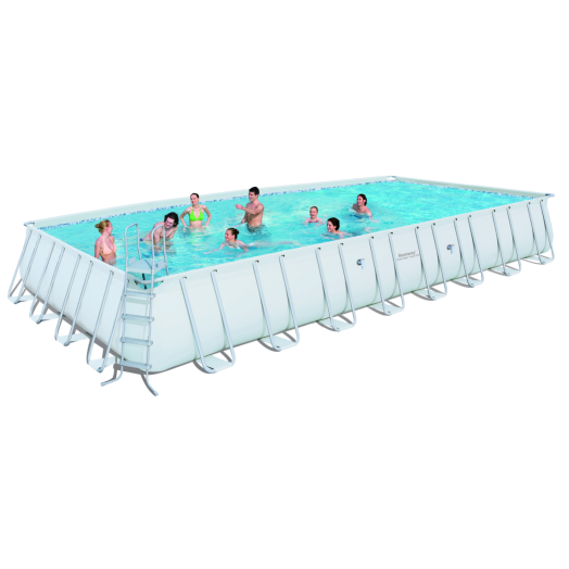 FÉMVÁZAS MEDENCE SZETT "CALIFORNIA" 956X488X132CM *CSAK ONLINE* Outlet