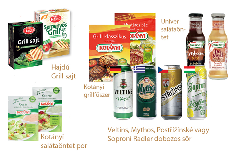 grill termékek