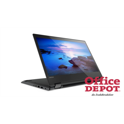 LENOVO Yoga 520 80X800B3HV 14" FHD IPS/Intel Core i5-7200U/4GB/500GB/Int. VGA/Win10/fekete laptop