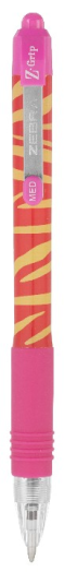 Zebra Z-Grip Funky Brights golyóstoll pink 1,0