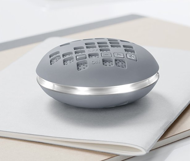 Bluetooth hangszóró fényeffektek, szürke