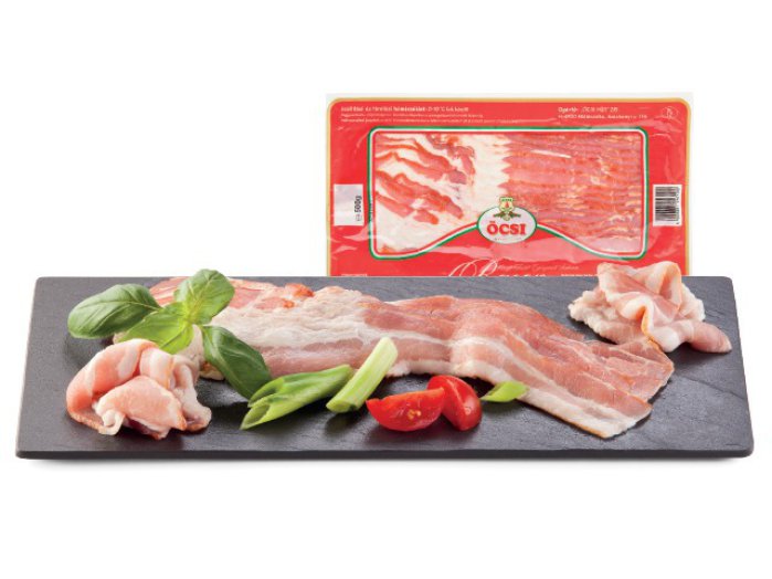Öcsi füstölt, szeletelt bacon