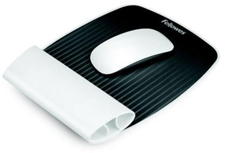 Egérpad I-Spire Fellowes fekete-fehér