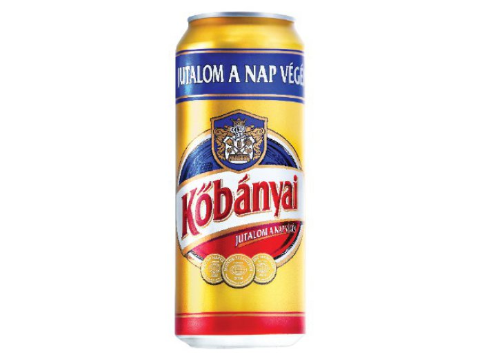 Kőbányai dobozos világos sör