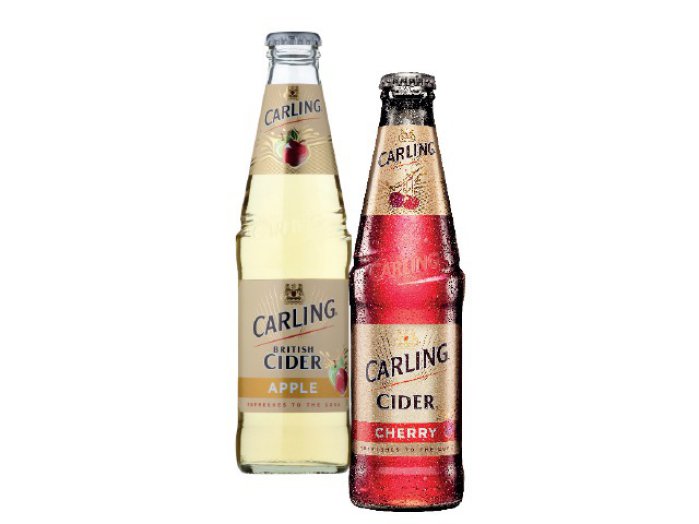 Carling üveges cider