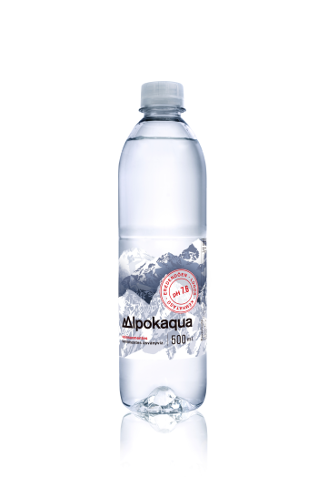 Alpokaqua szénsavmentes természetes ásványvíz 0,5l PET