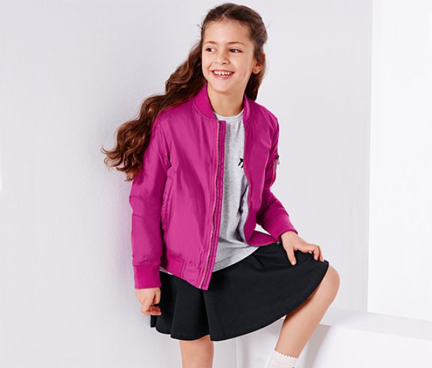 Gyerek blouson dzseki, pink