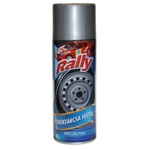 FESTÉK AEROSZOL KERÉKTÁRCSÁRA EZÜST 400ML RALLY DISPLAYBE