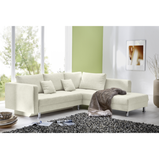 MESSINA MŰBŐR SAROKGARNITÚRA FEHÉR FF.:140X210CM *KAP* Outlet