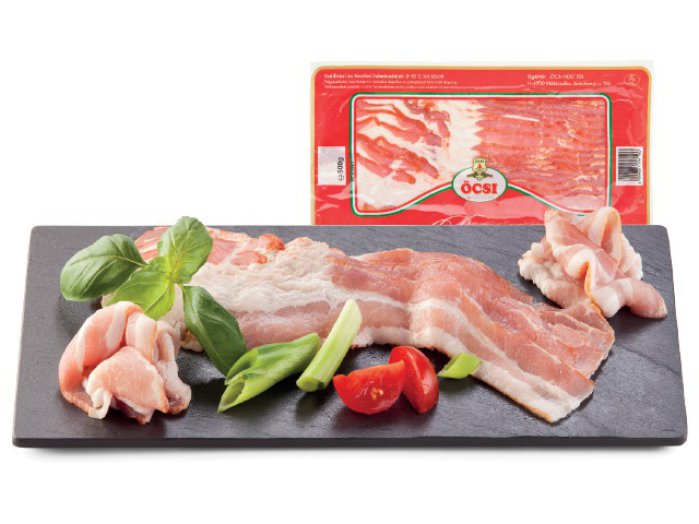 Öcsi füstölt, szeletelt bacon