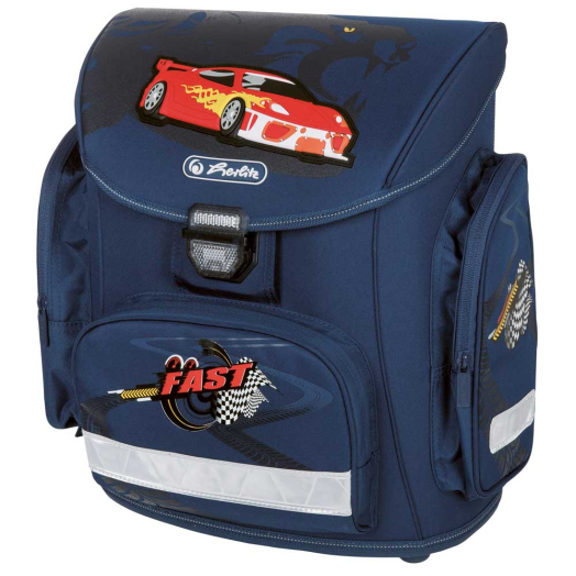 Herlitz Midi Classic iskolatáska Boys Red Panter