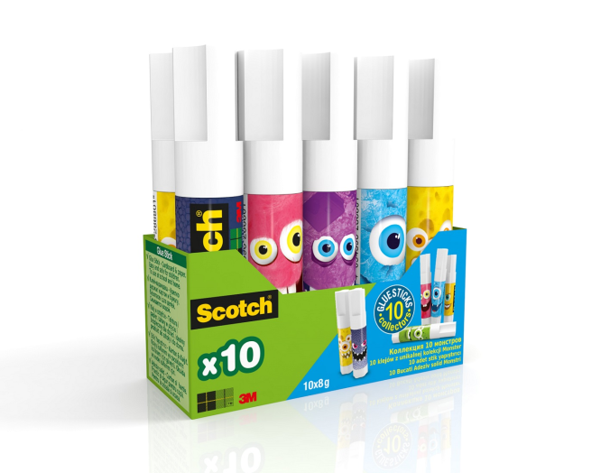 Scotch Szörnyecskés ragasztóstift 8 g