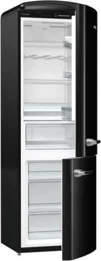 ORK192BK Kombinált hűtőszekrény/Fagyasztó Gorenje Retro Kollekció