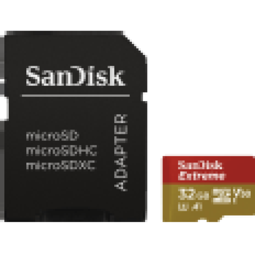 microSDHC 32GB Extreme UHS-I + adapter (173420) (SDSQXAF-032G-GN6MA)