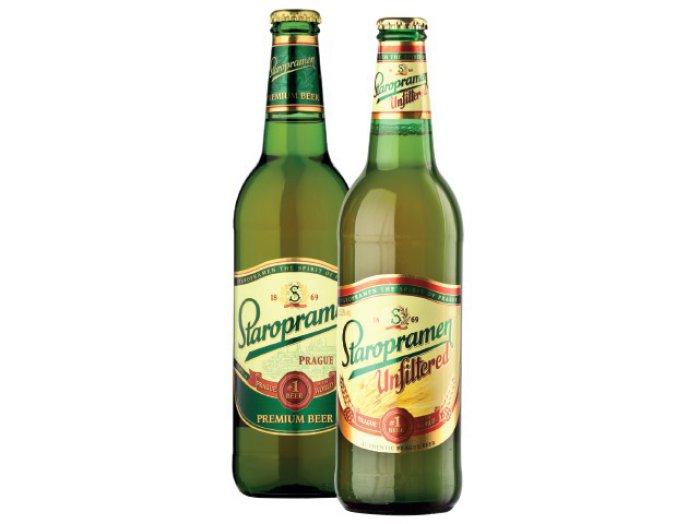 Staropramen üveges sör