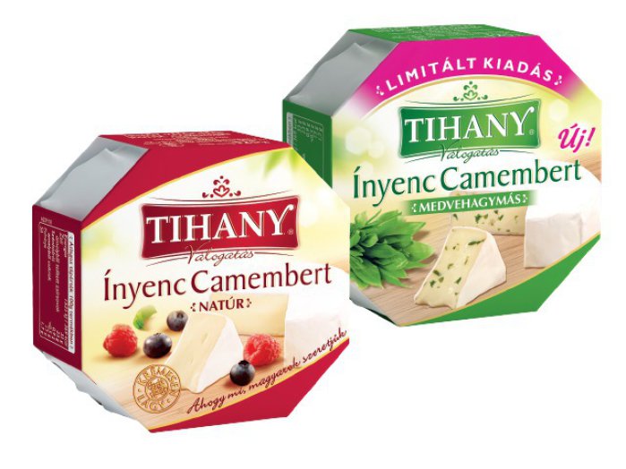 Tihany válogatás Ínyenc camembert