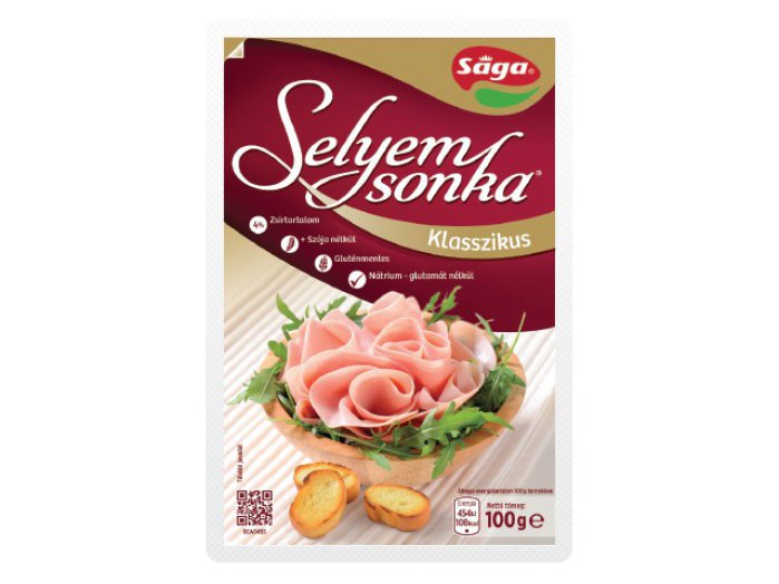 Sága selyemsonka