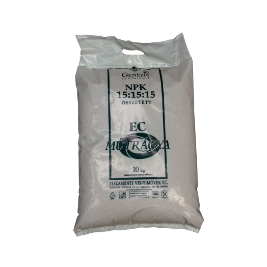 MŰTRÁGYA NPK 15-15-15, 10 KG