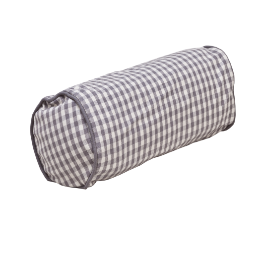HENGERPÁRNA 35*15CM KOCKÁS ˝GARDEN˝ MOSHATÓ HUZAT