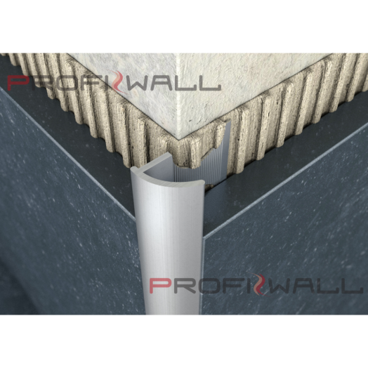 ALU C PROFIL 10MM, NATÚR ALU 2,5M PW