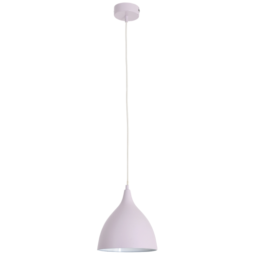 VINTAGE FÜGGESZTÉK 1*E27 40W FÉM VIOLET 22*22,6CM 120CM